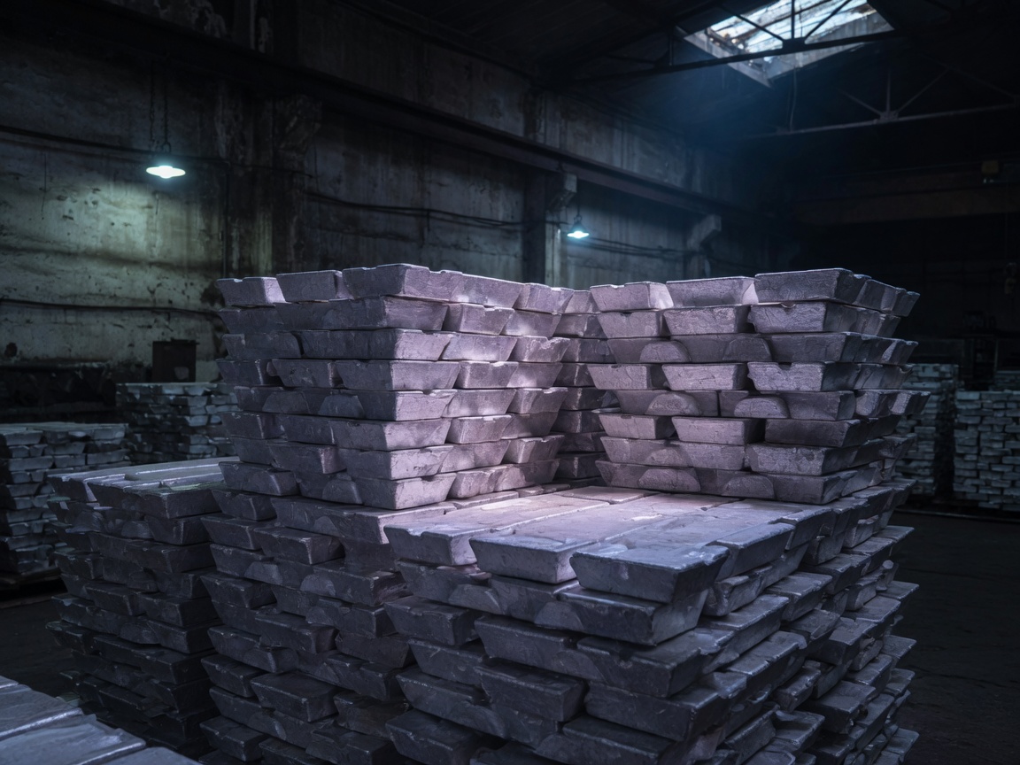 Aluminium ingots